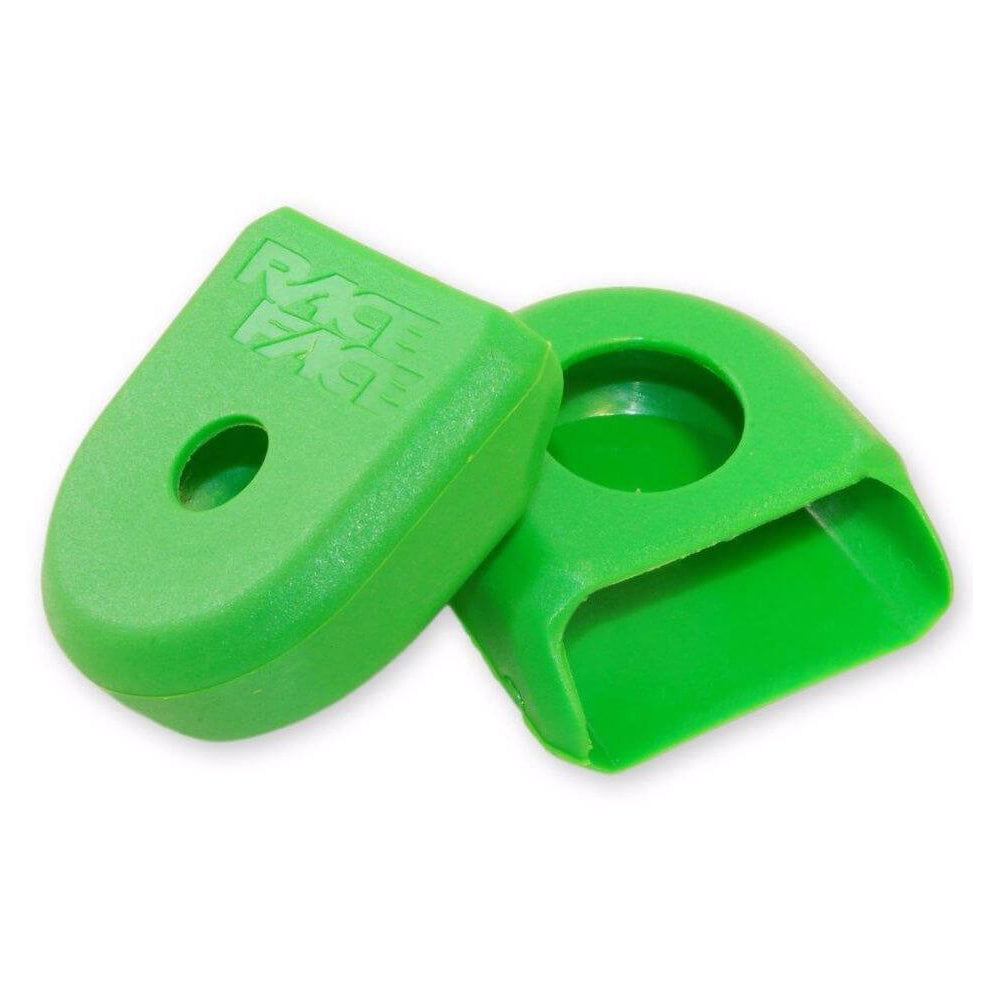 Race Face Crank Boots Pair - Green - Medium - Carbon
