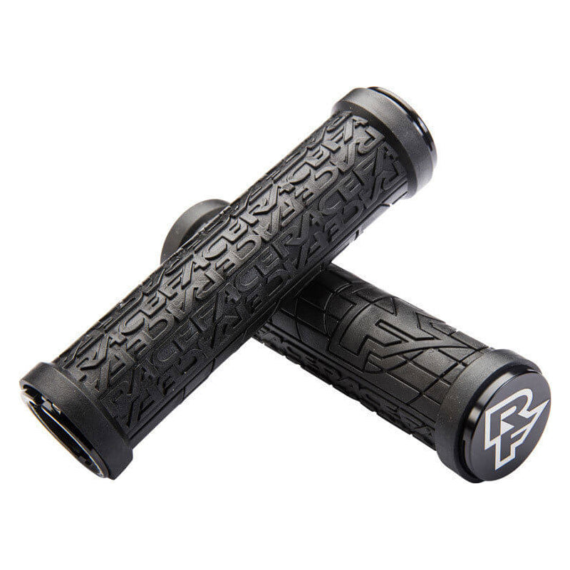 Race Face Grippler Lock On Grips - Black With Black Clamps - 30mm