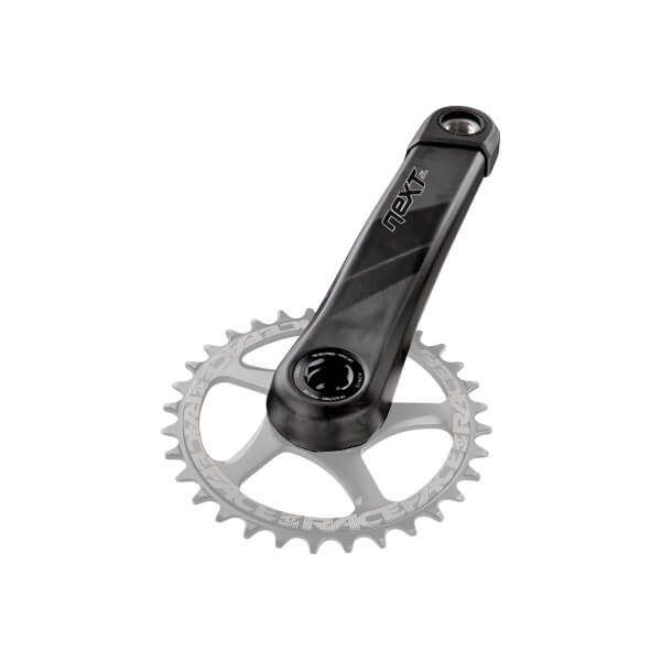 Race Face Next SL G5 Cinch Crank Arms - 30mm - Race Face - Easton Cinch Direct Mount - No Spider - No Chainring - Black - Silver - 170mm - 68-73mm