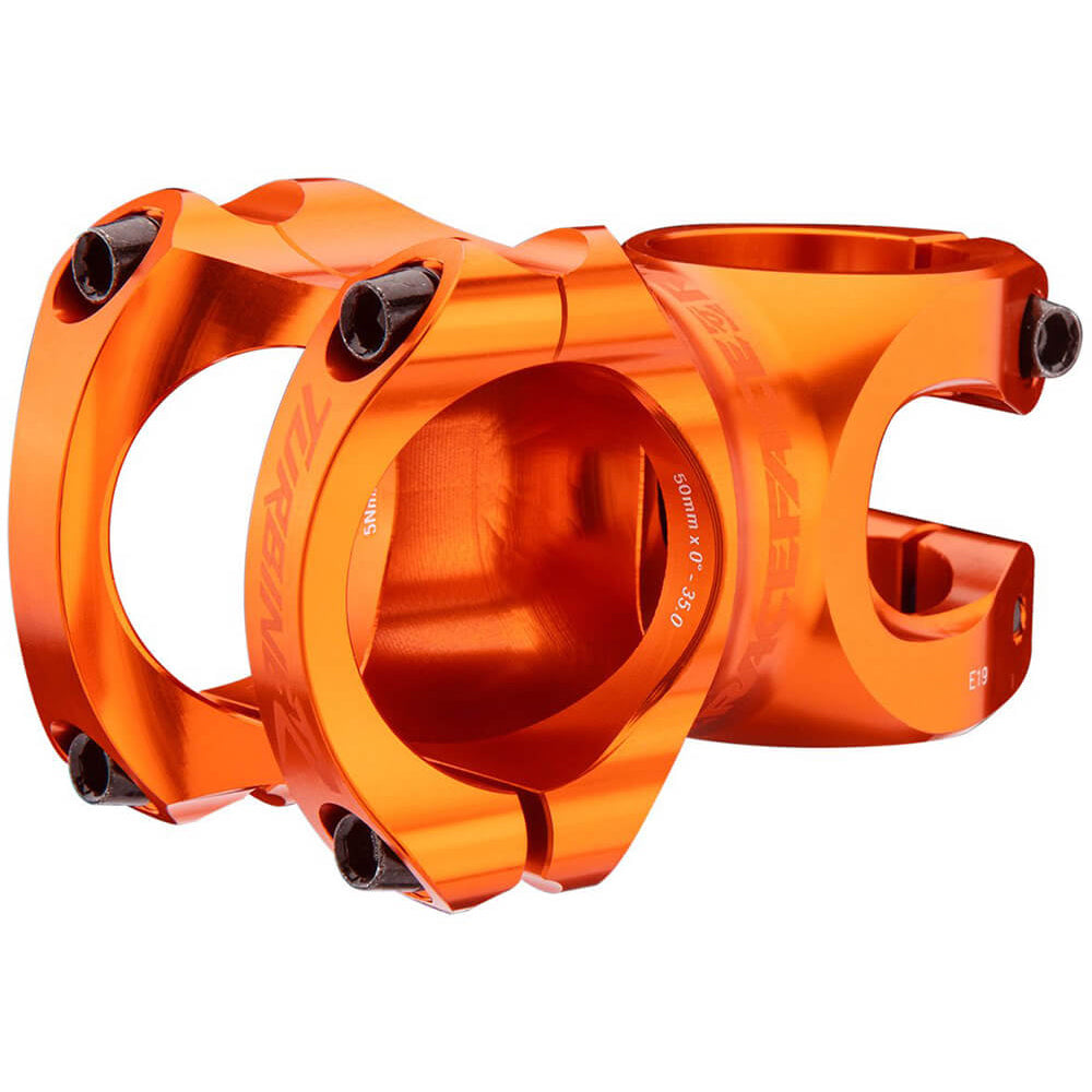 Race Face Turbine R 35 Stem - Orange - 35mm - 32mm x 0 Degree - 1 1-8th Inch