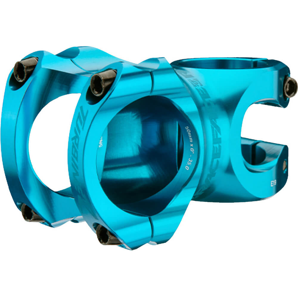 Race Face Turbine R 35 Stem - Turquoise - 35mm - 40mm x 0 Degree - 1 1-8th Inch