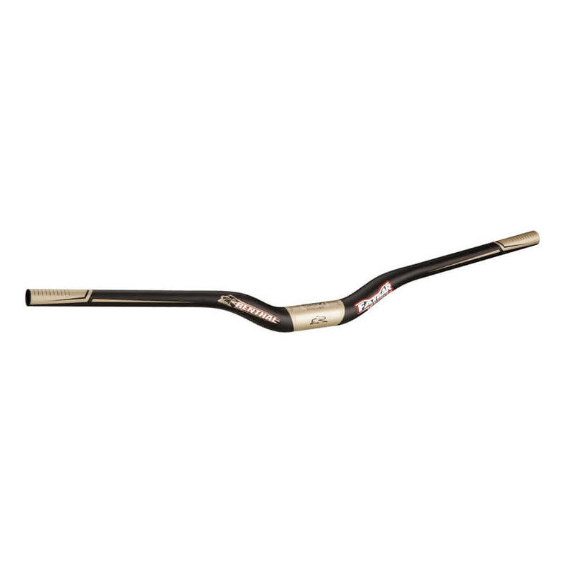 Renthal FatBars DH Carbon Bars - Black - Gold - 31.8mm - 40 Rise - 800
