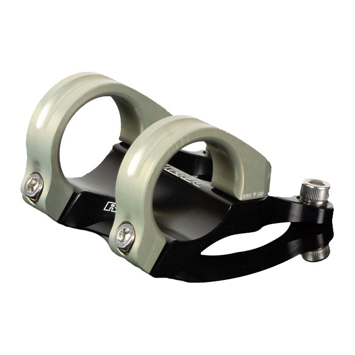 Renthal Integra Direct Mount Stem - Black - Gold - 35mm - 45mm x 0 Degree - Direct Mount