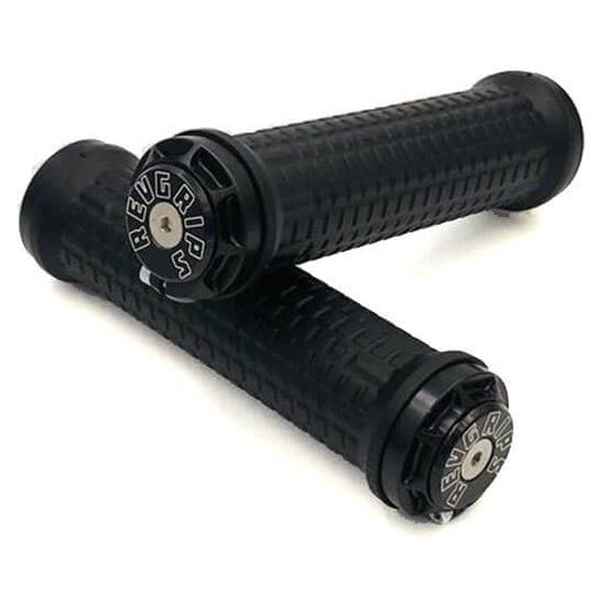 RevGrips Pro Series Grips - Black With Black Clamps - M