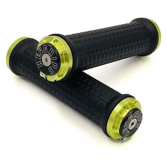 RevGrips Pro Series Grips - Black With Green Clamp - M