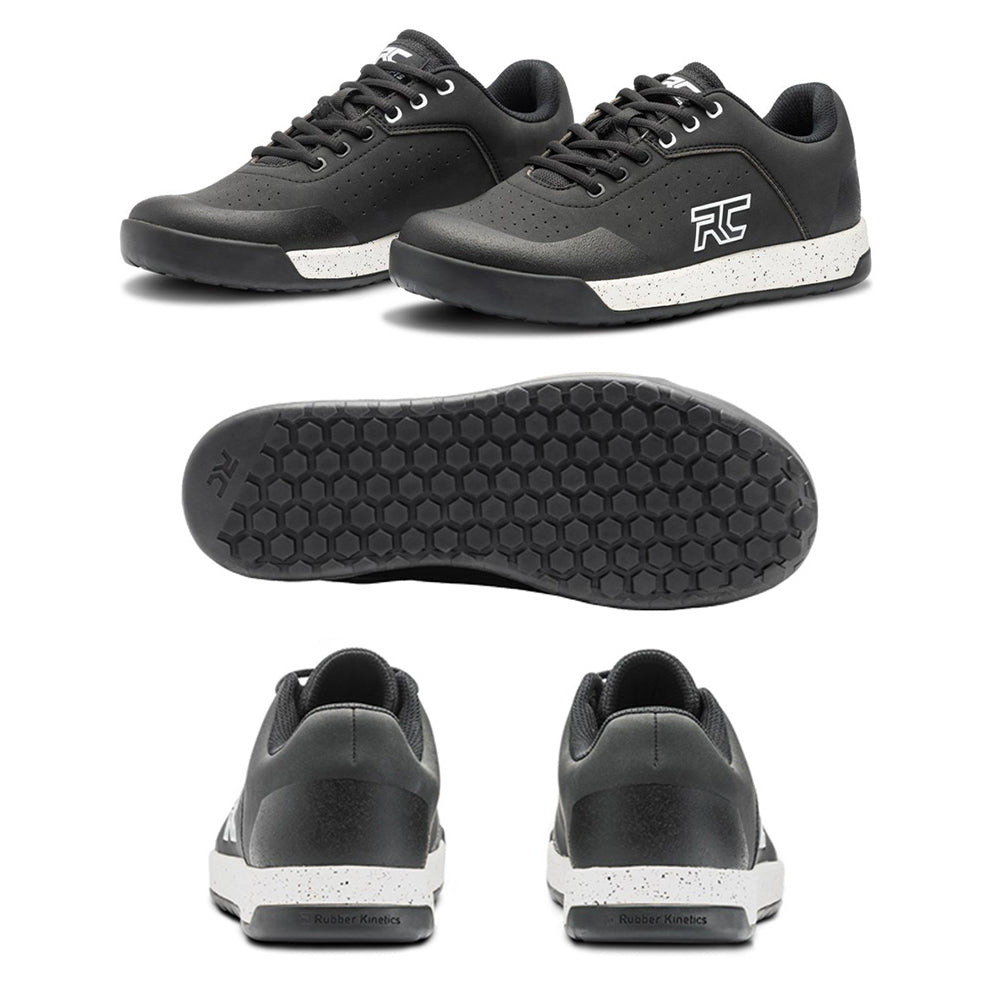 Ride Concepts Hellion Elite Women's Flat Shoes - US 6.0 - Black - White