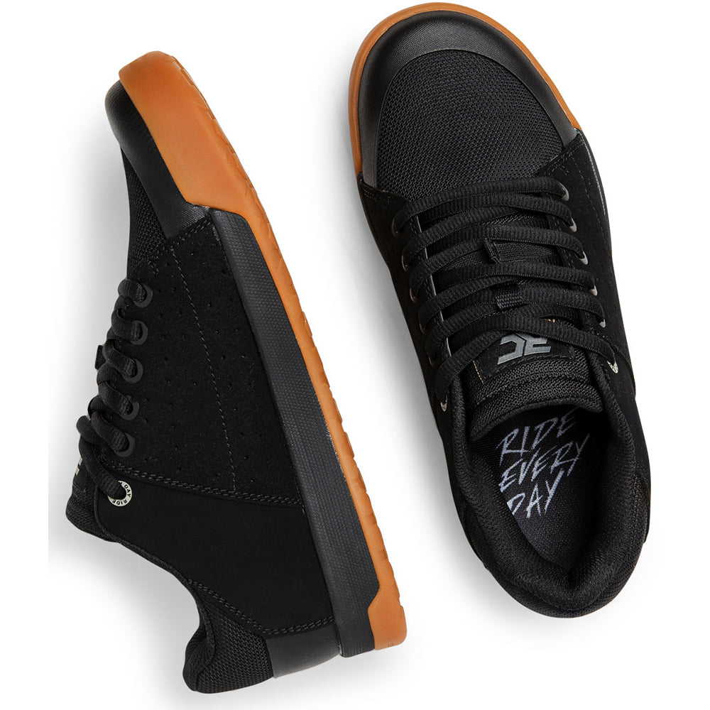 Ride Concepts Livewire Women's Flat Shoes - US 5.5 - Black