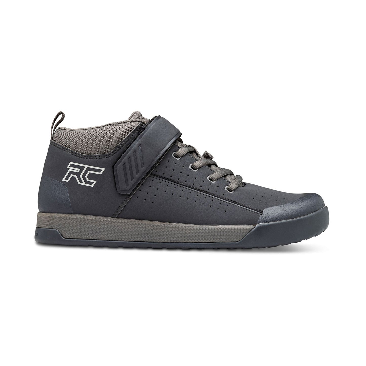 Ride Concepts Wildcat Flat Shoes - US 11.5 - Black - Charcoal