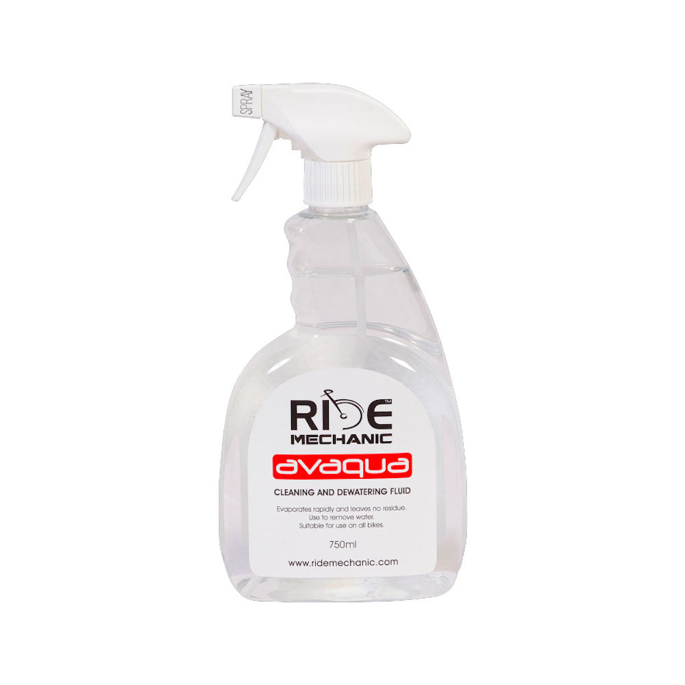 Ride Mechanic Avaqua Cleaning and Dewatering Fluid - Trigger Spray - 750ml