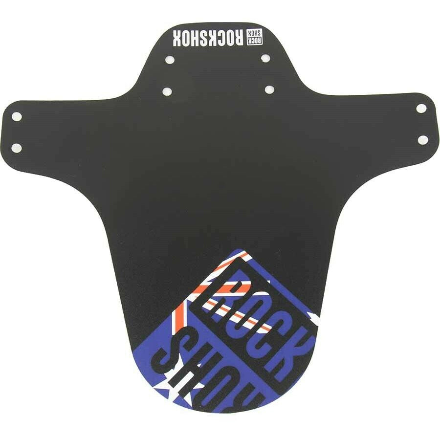 Rockshox Mud Guard Fender - Black - Aus Flag