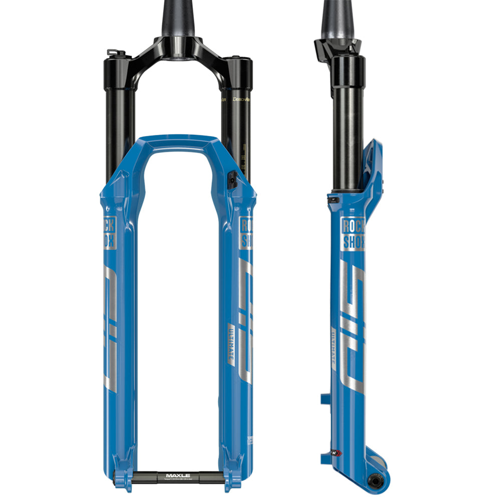 Rockshox SID Ultimate Charger Race Day C1 Fork - Gloss Blue - 15x110mm Boost - Maxle Stealth - 44mm - 120mm - 2021 - Tapered 1 1-8-1.5 Inch - 29 Inch