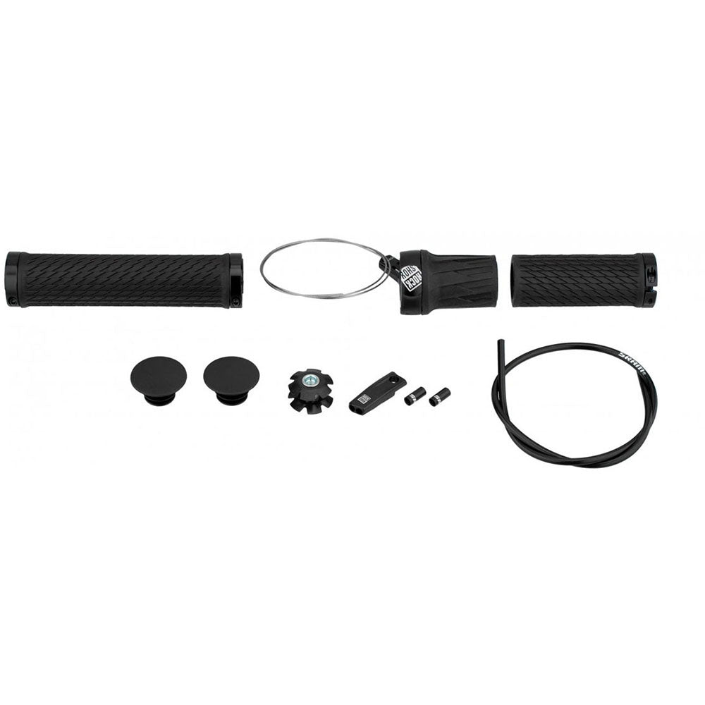 Rockshox SID Ultimate Charger Race Day Remote C1 Fork - Gloss Black - 15x110mm Boost - Maxle Stealth - 44mm - 120mm - 2021 - Tapered 1 1-8-1.5 Inch - 29 Inch