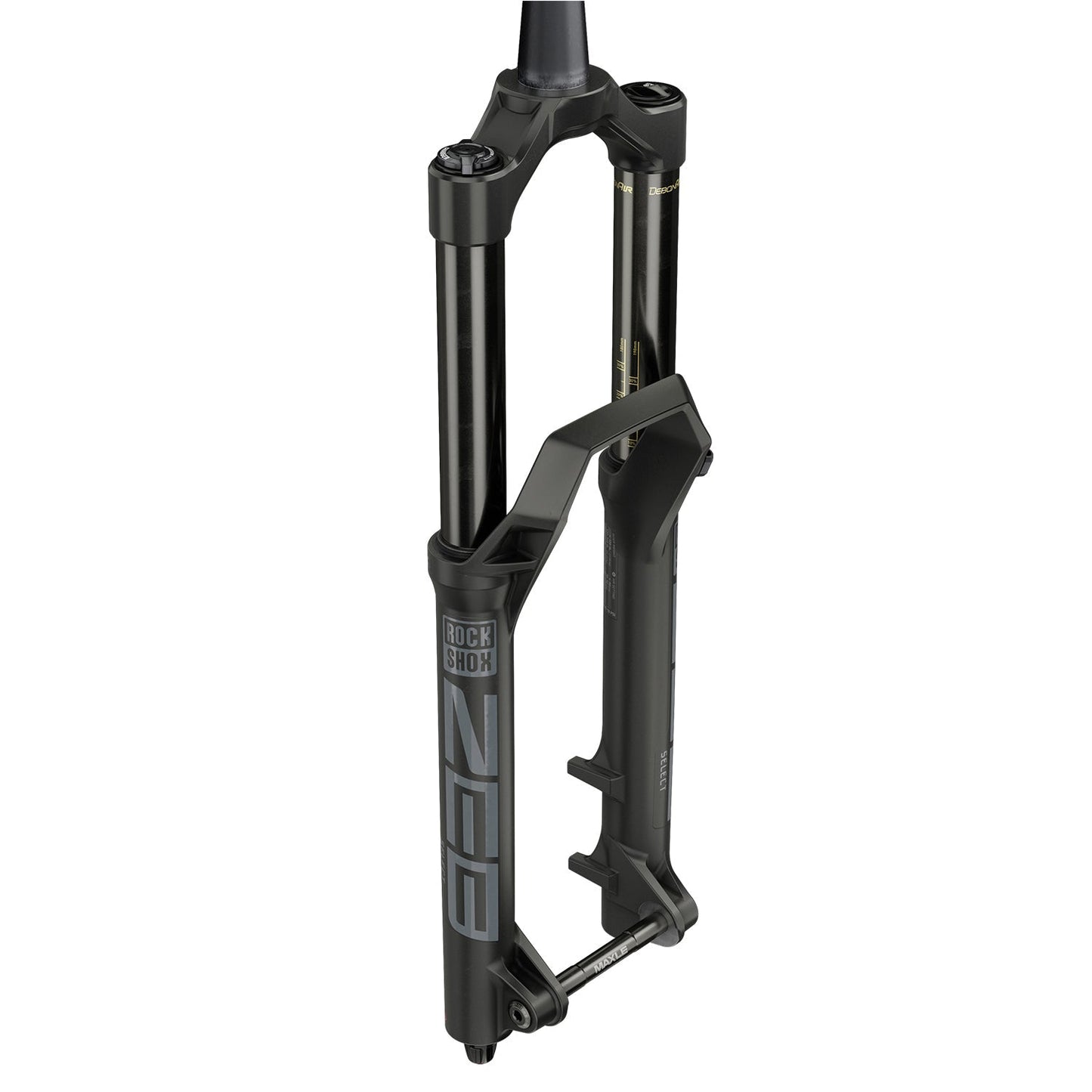 Rockshox Zeb Select Charger RC Debonair A1 Fork - Diffusion Black - 15x110mm Boost - Maxle Stealth - 38mm - 180mm - 2021 - Tapered 1 1-8-1.5 Inch - 27.5 Inch