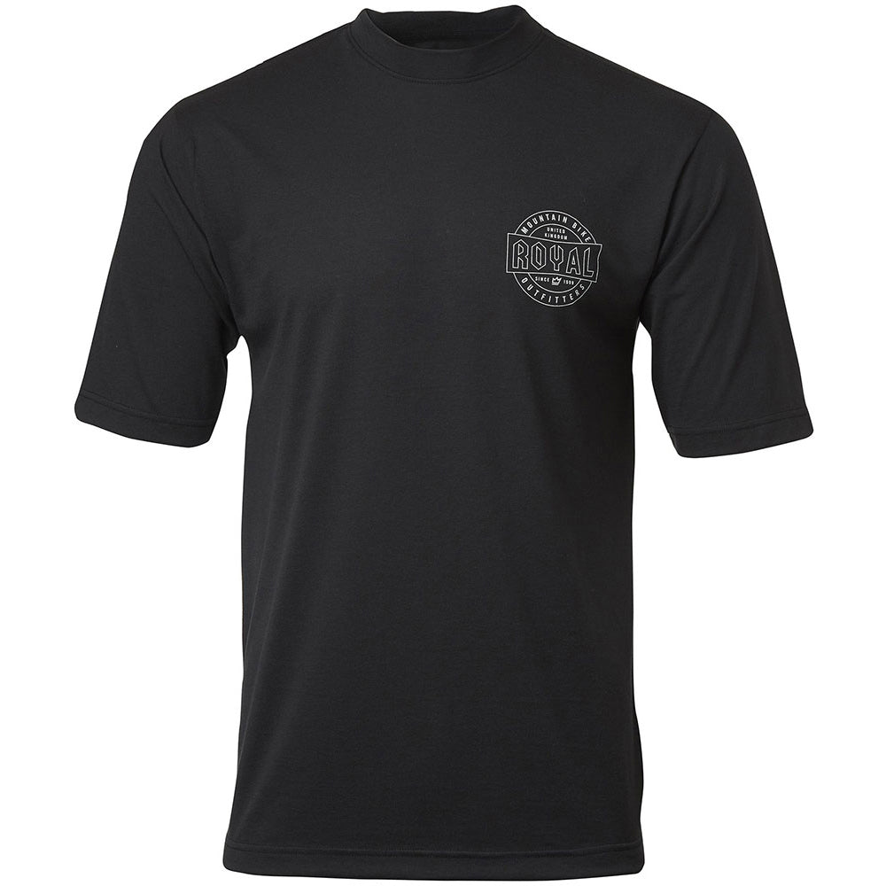 Royal Racing Core Short Sleeve Jersey - M - Black Heather