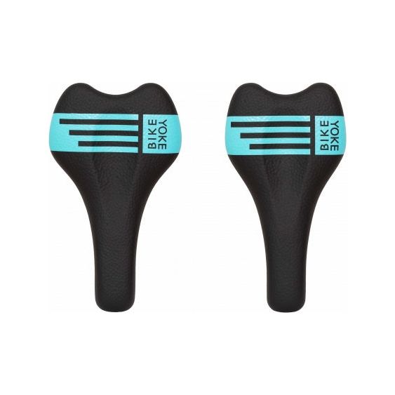 Bikeyoke Sagma Carbon Saddle - Blue - Carbon Fibre - 142mm