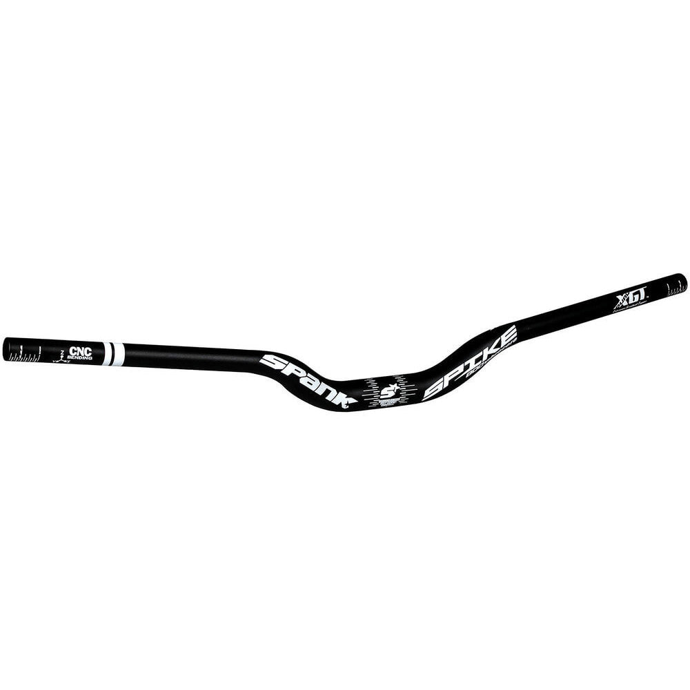 Spank Spike 800 Vibrocore Alloy Bars - Black - White - 31.8mm - 50 Rise - 800