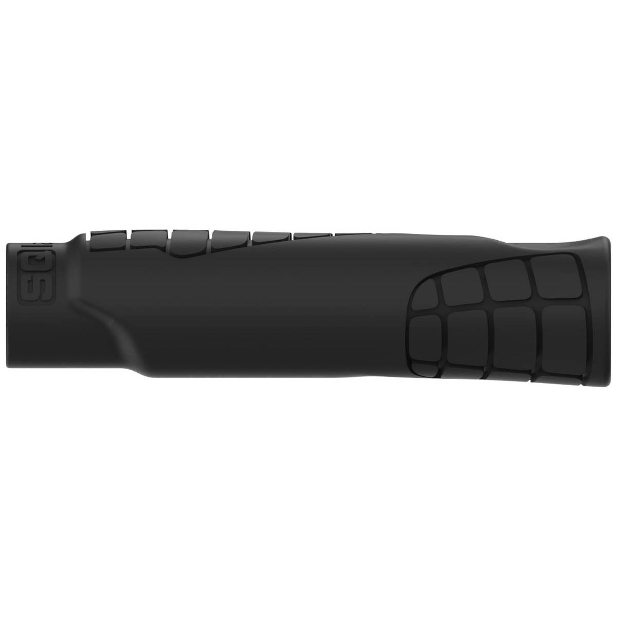 SQLab 711R Lock On Grips - Black With Black Clamps - XL
