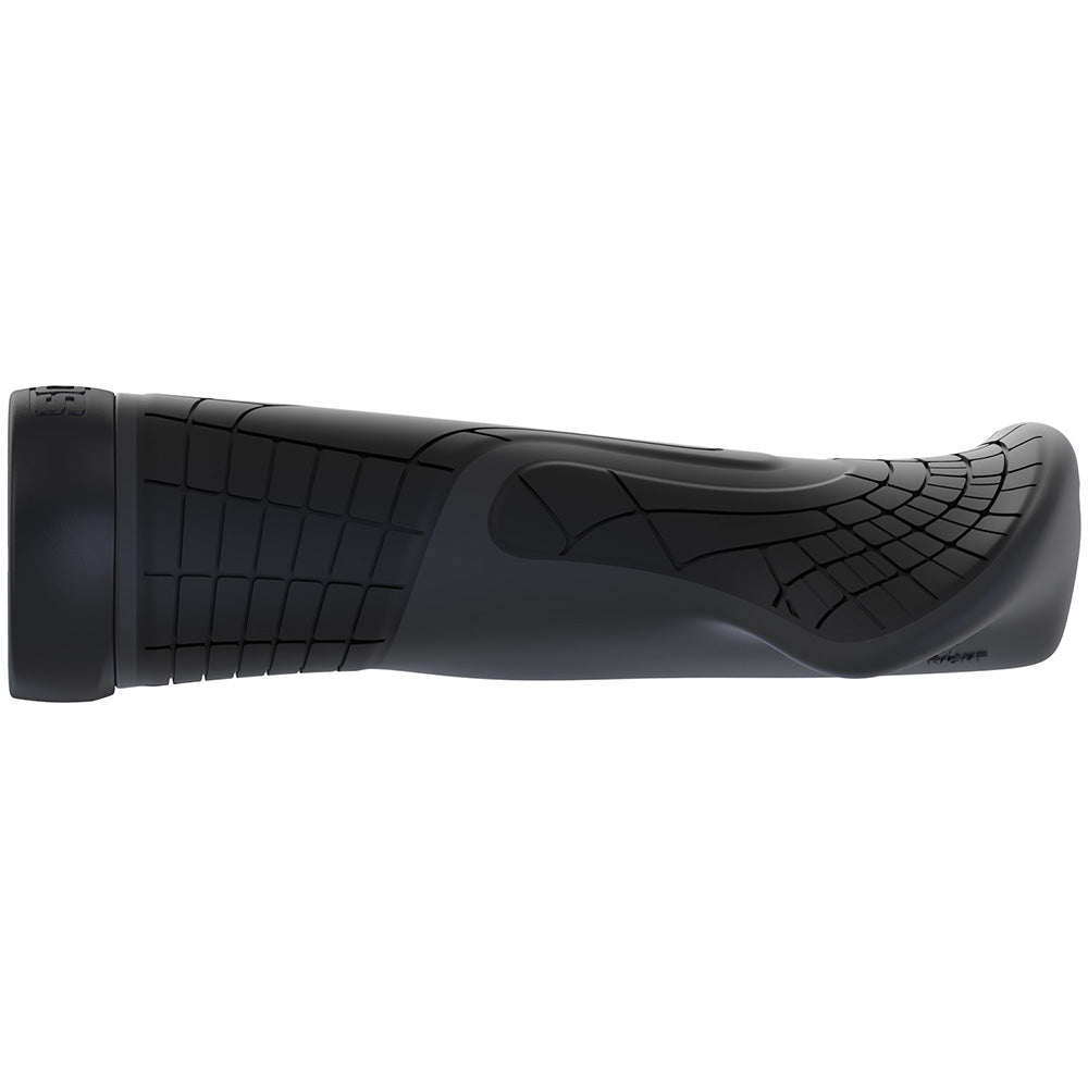 SQLab 710 Ergonomic Lock On Grips - Black With Black Clamps - M