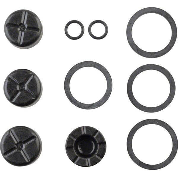 SRAM - Avid Brake Caliper Piston Kit - 4 x Pistons Seals O-Rings - Code- Code R 11-17- Guide RE