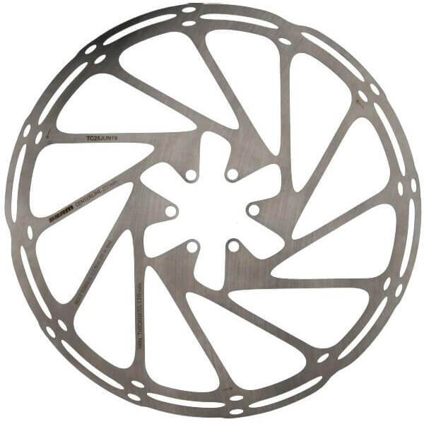 SRAM Centreline 6 Bolt Disc Brake Rotor - 220mm - Rounded Edges - 6 Bolt