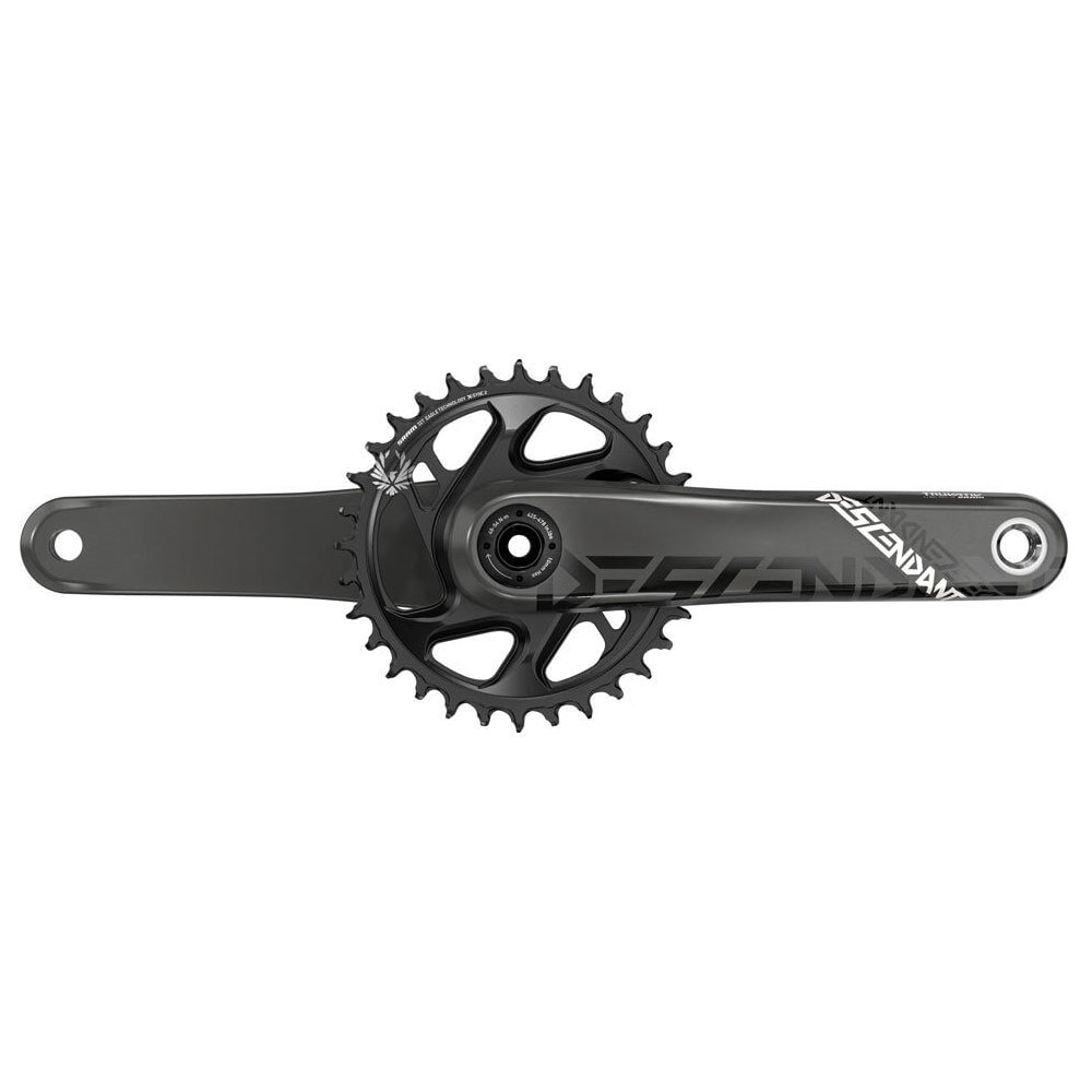 SRAM Descendant Eagle Carbon DUB Crankset - 28.99mm DUB - SRAM Direct Mount - X-Sync 2 Direct Mount - 3mm Boost - Black - 175mm - 68-73mm - 32T