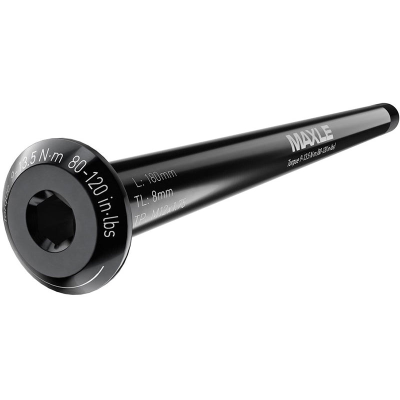 SRAM Frame Maxle Rear Axle - Maxle Stealth - 148 x 12mm - 180mm Long - M12x1.0 Thread 13mm Long
