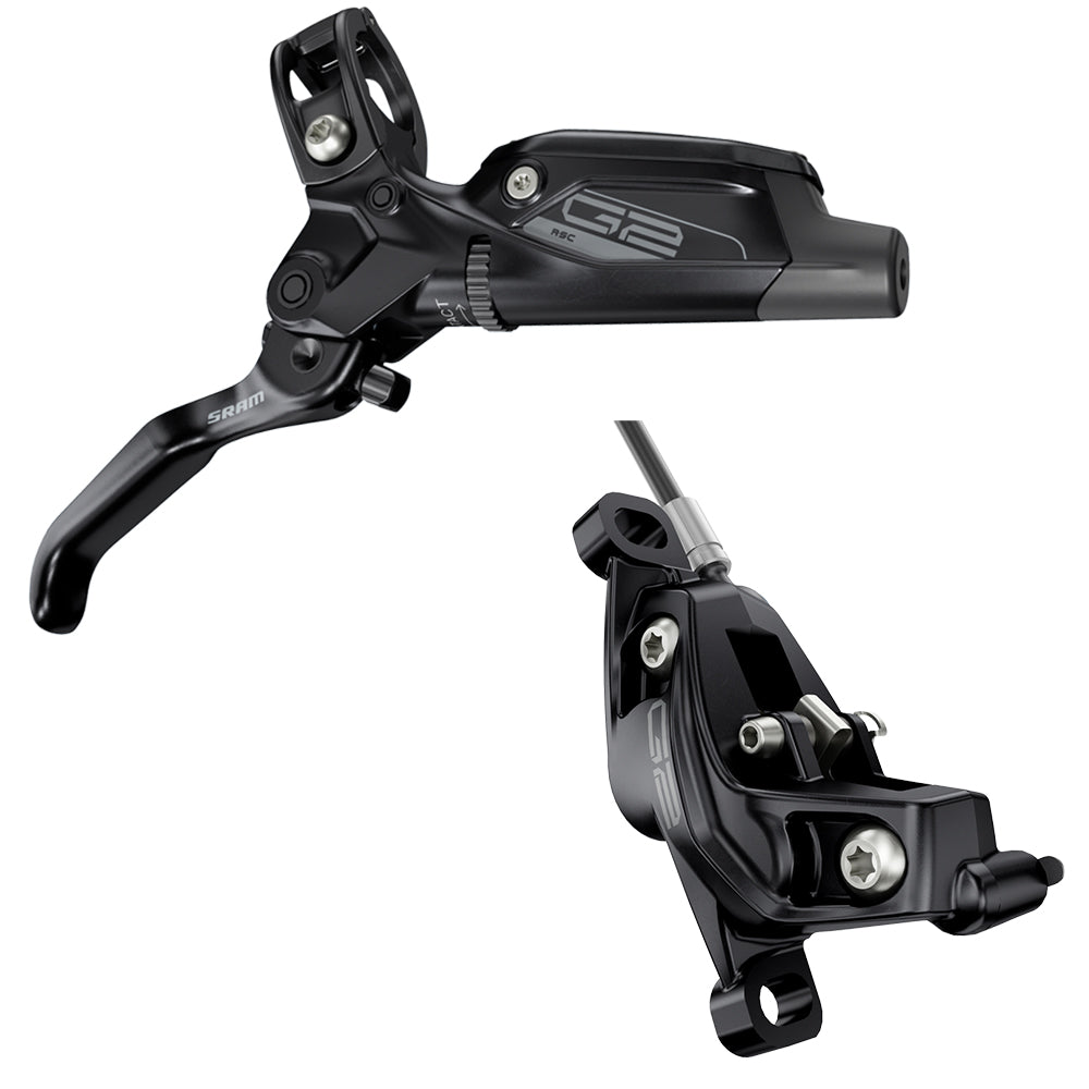 SRAM G2 RS Disc Brake - Rear - Left Lever - Diffusion Black - 2000mm Hose
