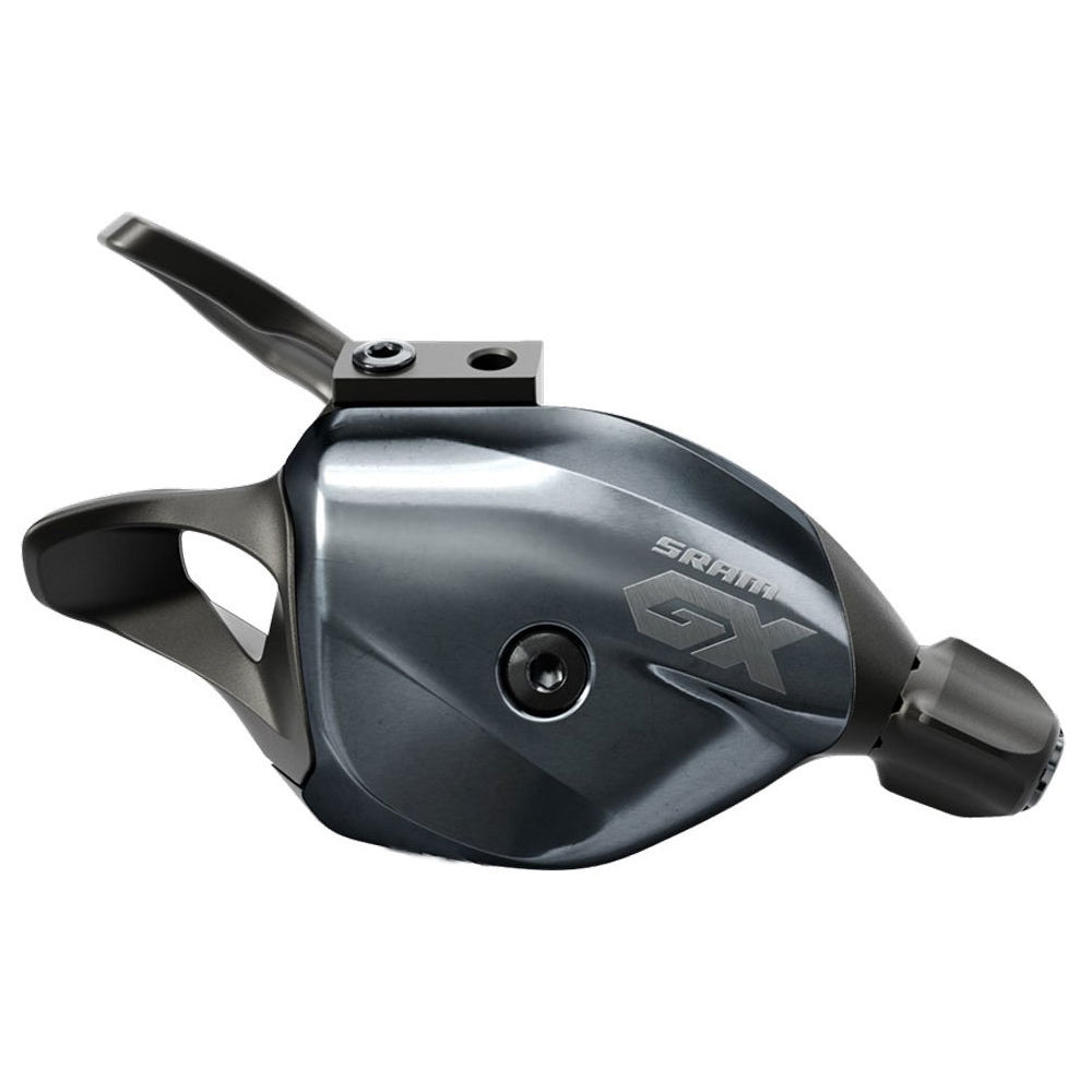 SRAM GX Eagle 1x12 Speed Right Trigger Shift Lever - Lunar Grey - Bar Clamp & SRAM MatchMaker X - 12 Speed