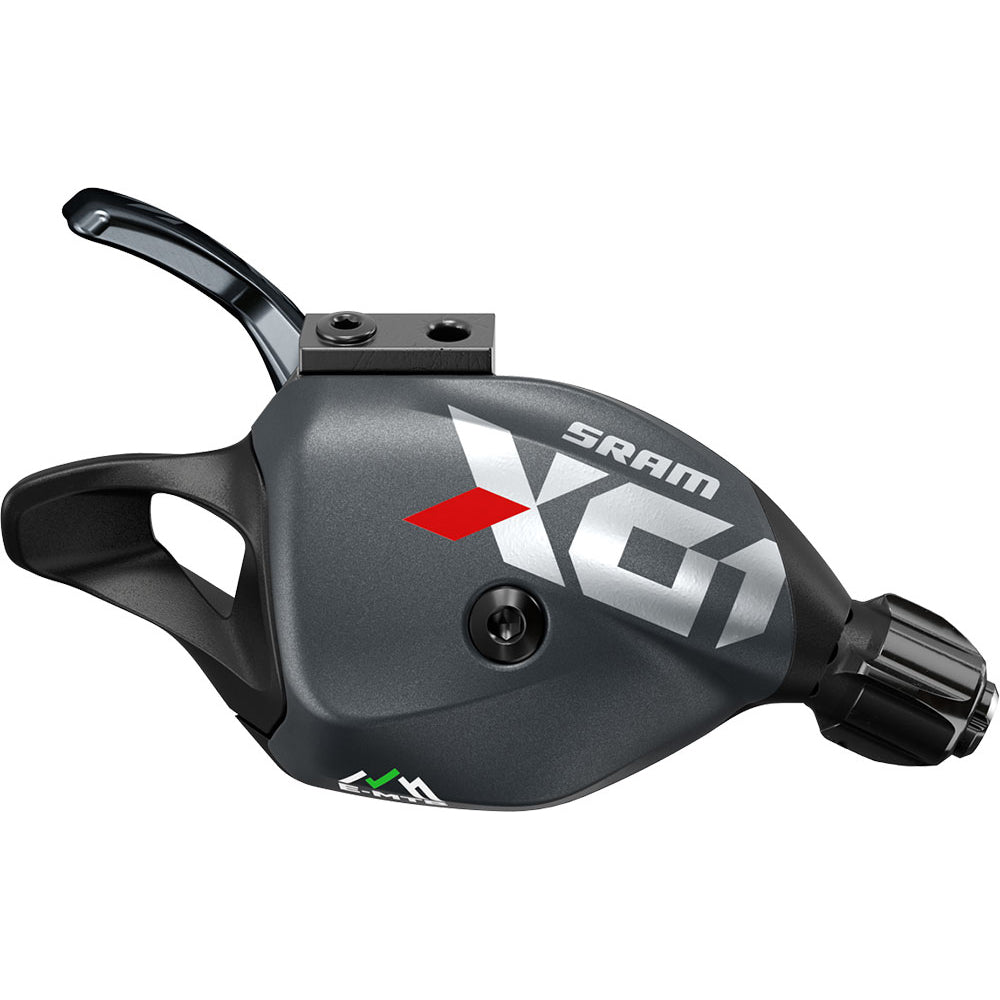 SRAM X01 Eagle 12 Speed Single Click Shift Lever - Red - Bar Clamp & SRAM MatchMaker X - 12 Speed