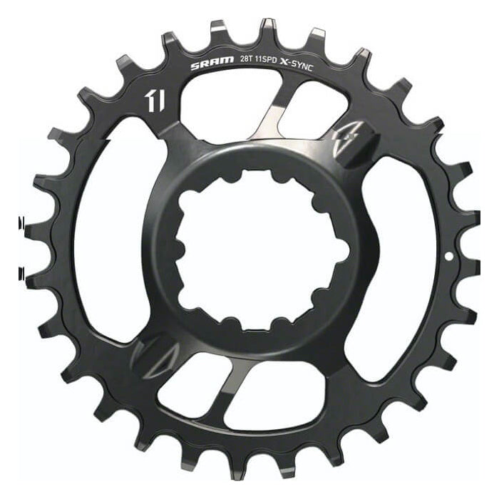 SRAM X-Sync Steel Direct Mount Chainring - SRAM Direct Mount - 3mm Boost - Round - Grey - 32T