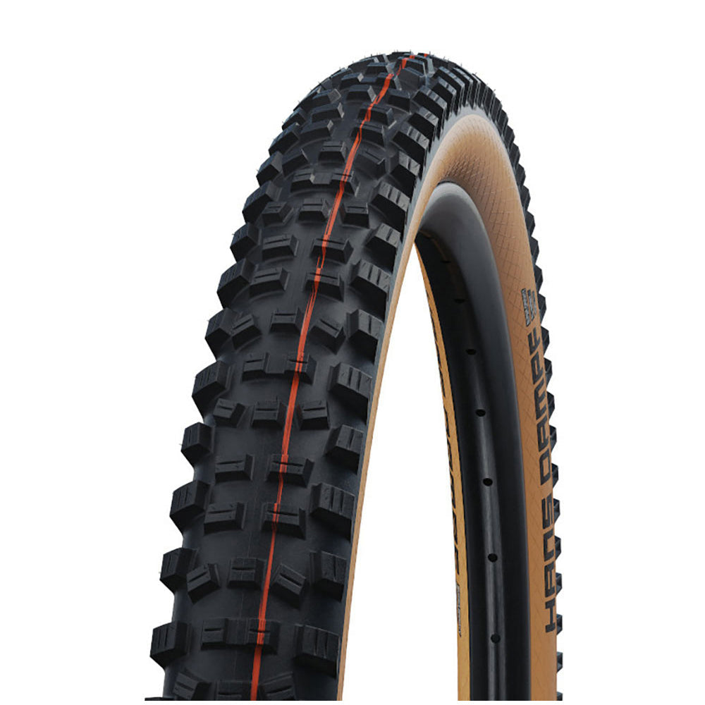 Schwalbe Hans Dampf HS491 Tyre - Skinwall - TLE Kevlar Folding - Super Trail - E-25 - Addix Soft - EVO - 2.35 Inch - 29 Inch