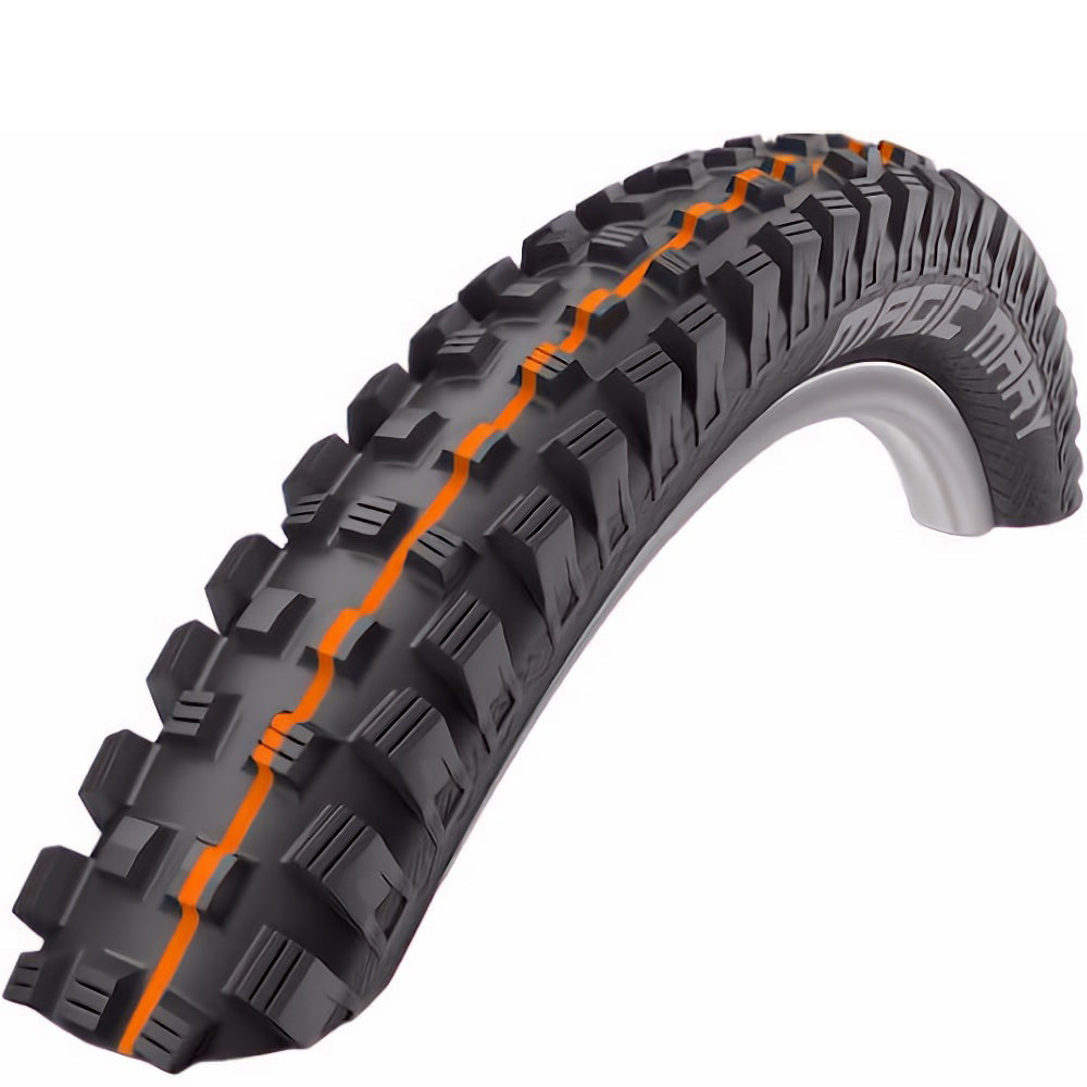 Schwalbe Magic Mary Tyre - Folding - Heavy Duty Protection - Black - Orange - 27.5 Inch