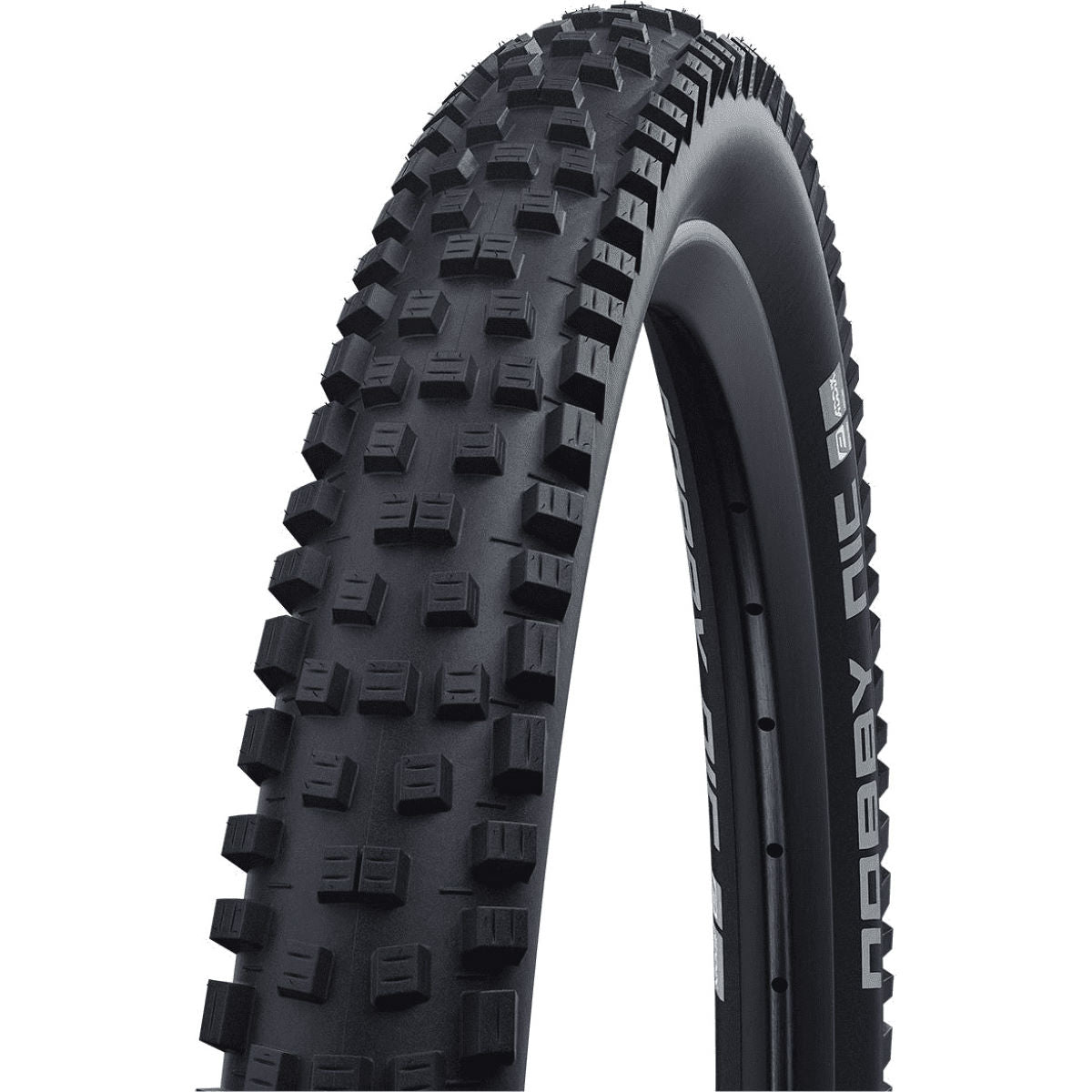 Schwalbe Nobby Nic HS602 Tyre - Black - TLE Kevlar Folding - Performance - E-50 - Addix - 2.25 Inch - 26 Inch