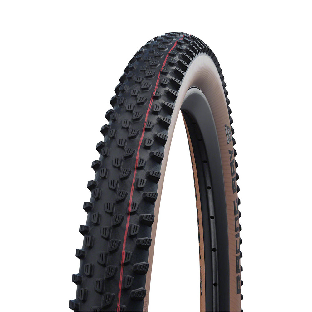 Schwalbe Racing Ray HS489 Tyre - Transparent Skin - TLE Kevlar Folding - Super Race - Addix Speed - Evo - 2.25 Inch - 29 Inch