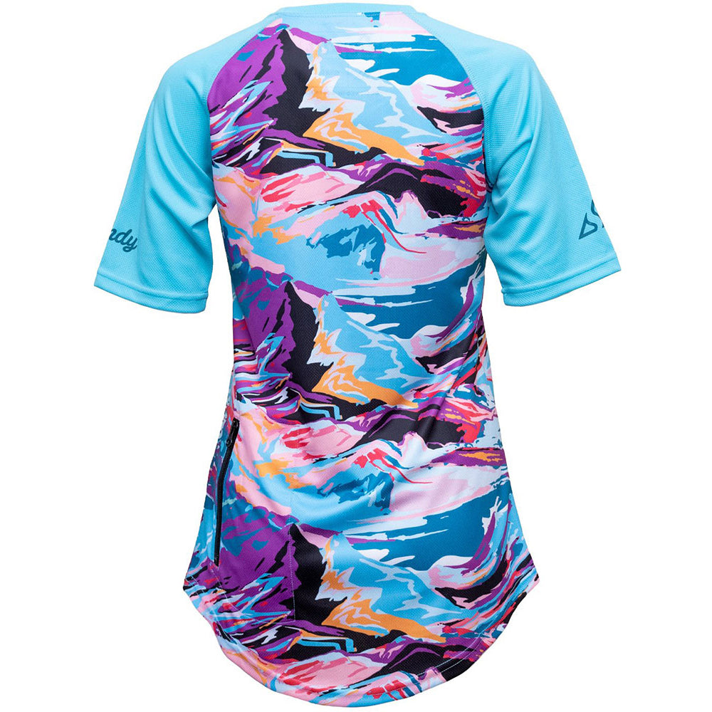 Sendy Send It Short Sleeve Women's Jersey - M - Wild Mountain