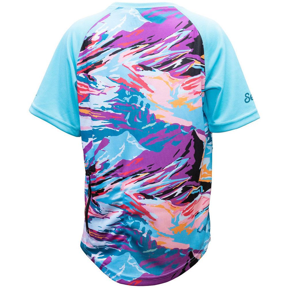 Sendy Send It Short Sleeve Youth Jersey - Youth L - Wild Mountain