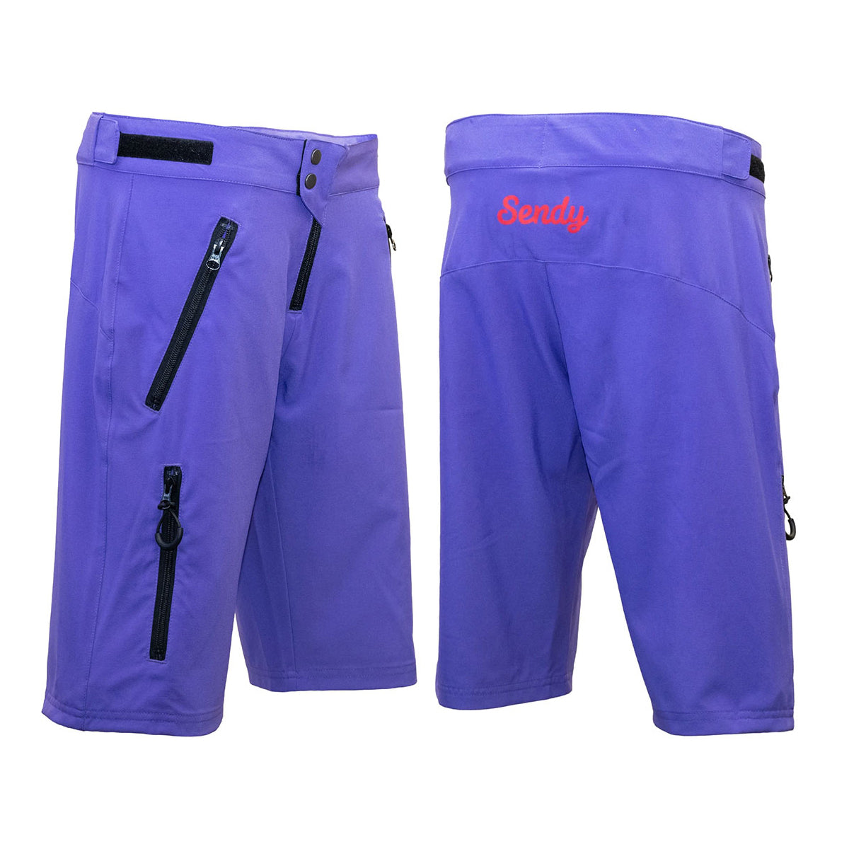 Sendy Send It Women's Shell Shorts - XL-36 - The Purp