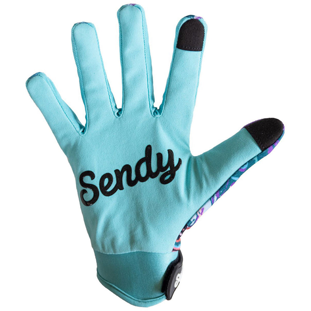 Sendy Send It Youth Gloves - Youth M - Wild Mountain