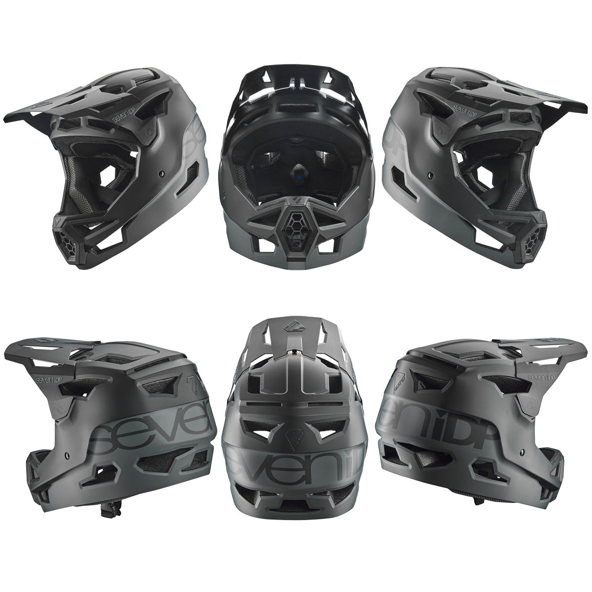 Seven 7 iDP Project 23 ABS Full Face Helmet - L - Black