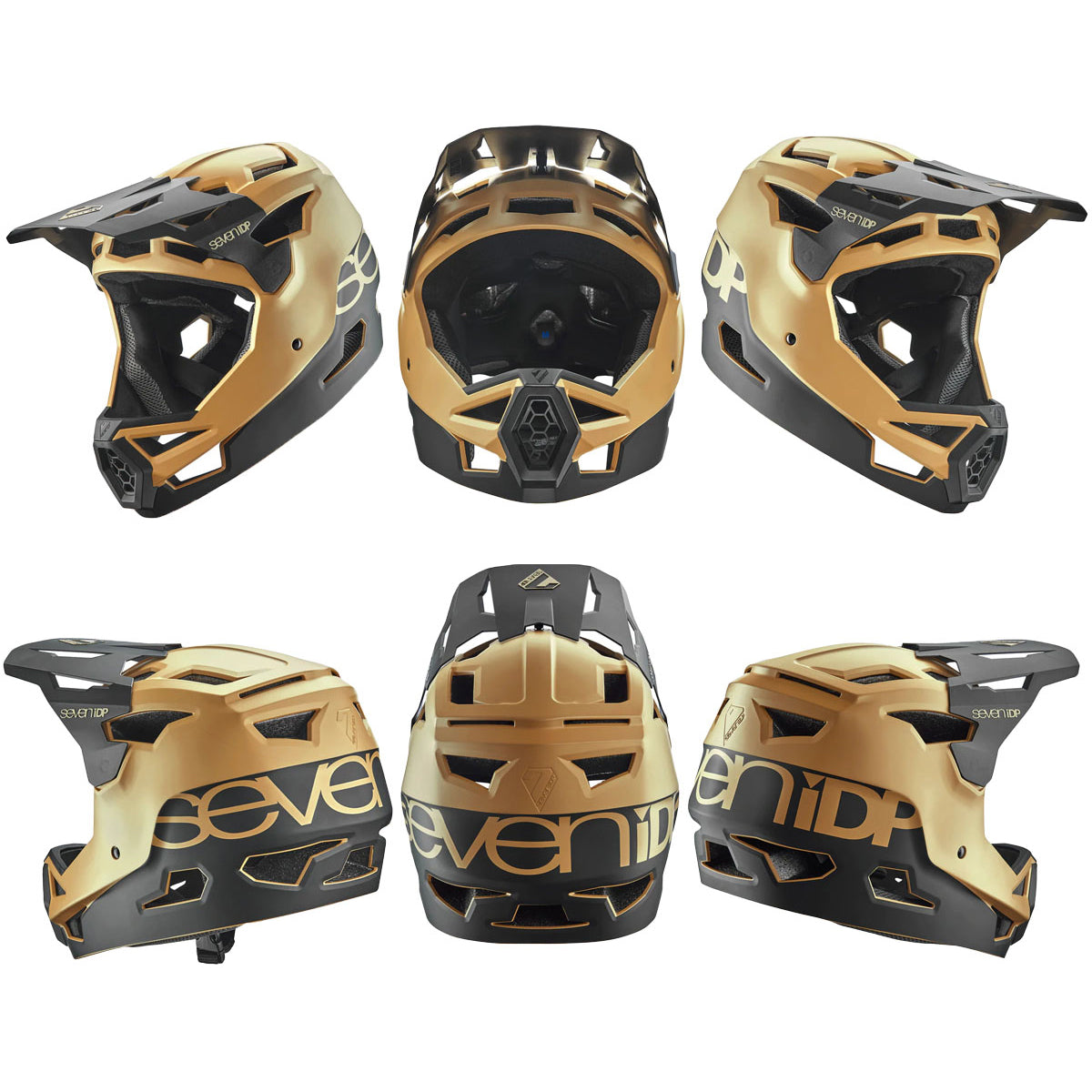 Seven 7 iDP Project 23 ABS Full Face Helmet - M - Sand - Black