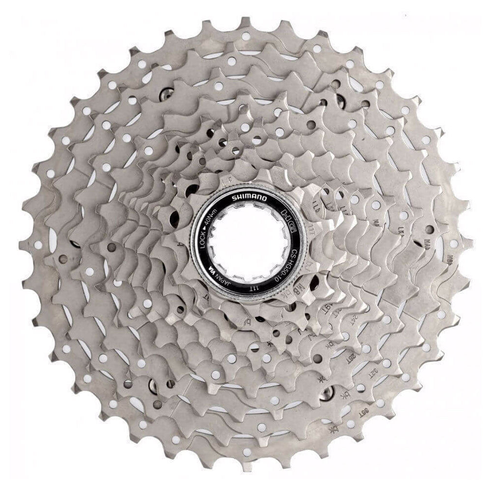 Shimano Deore CS-HG50 10 Speed Cassette - 11-36T - Shimano HG Splined - 10 Speed - 11-36T