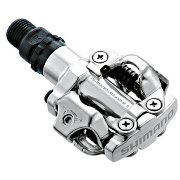 Shimano PD-M520 SPD Pedals - Silver