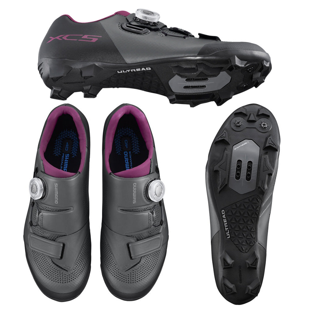 Shimano SH-XC502 Women's SPD Shoes - EU 39 - Grey