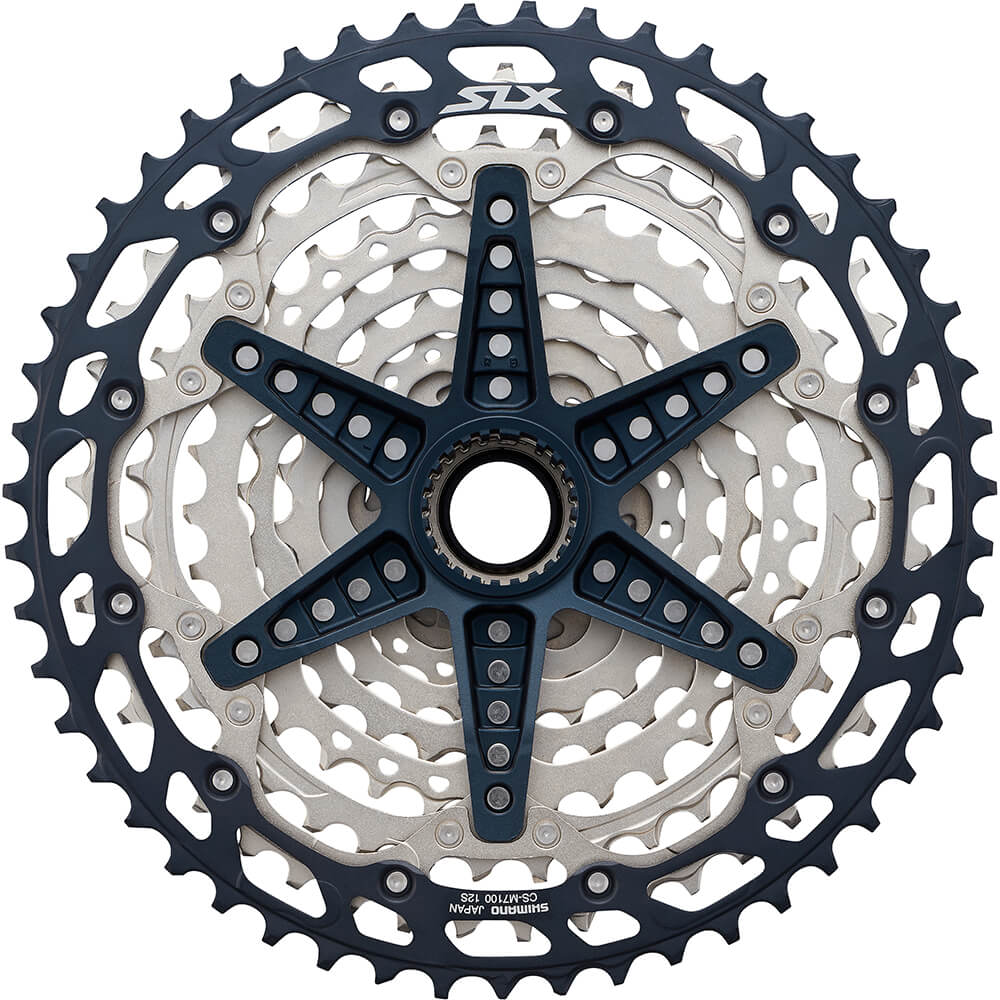 Shimano SLX CS-M7100 12 Speed Cassette - Shimano Micro Spline - 10-45T - 12 Speed