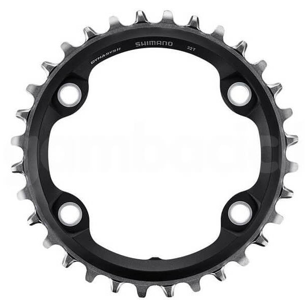 Shimano SLX SM-CRM70 96 BCD Asymmetric 1x11 Chainring - 96 BCD - Shimano Asymmetrical - Round - 34T