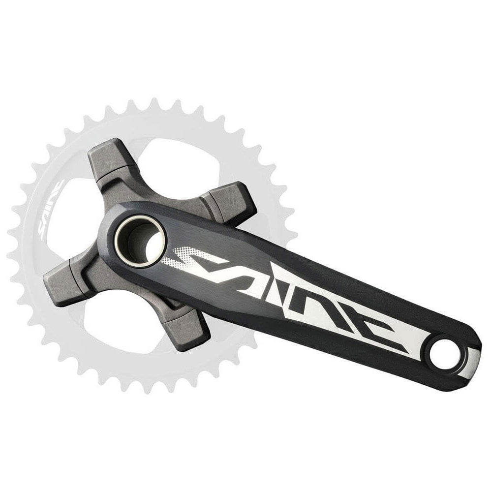 Shimano Saint FC-M825 DH Crankset - 24mm - 104 BCD - No Chainring - Black - 170mm - 83mm