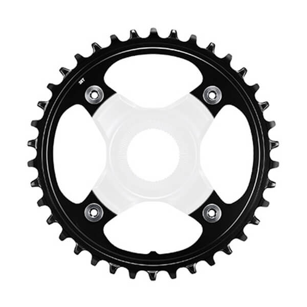 Shimano Steps SM-CRE80 eBike Chainring - 104 BCD - Round - Black - 10-11 Speed - 38T