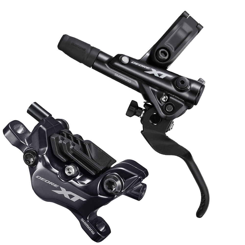 Shimano XT BR-M8120 Trail Disc Brake - Rear - Left Lever - Black