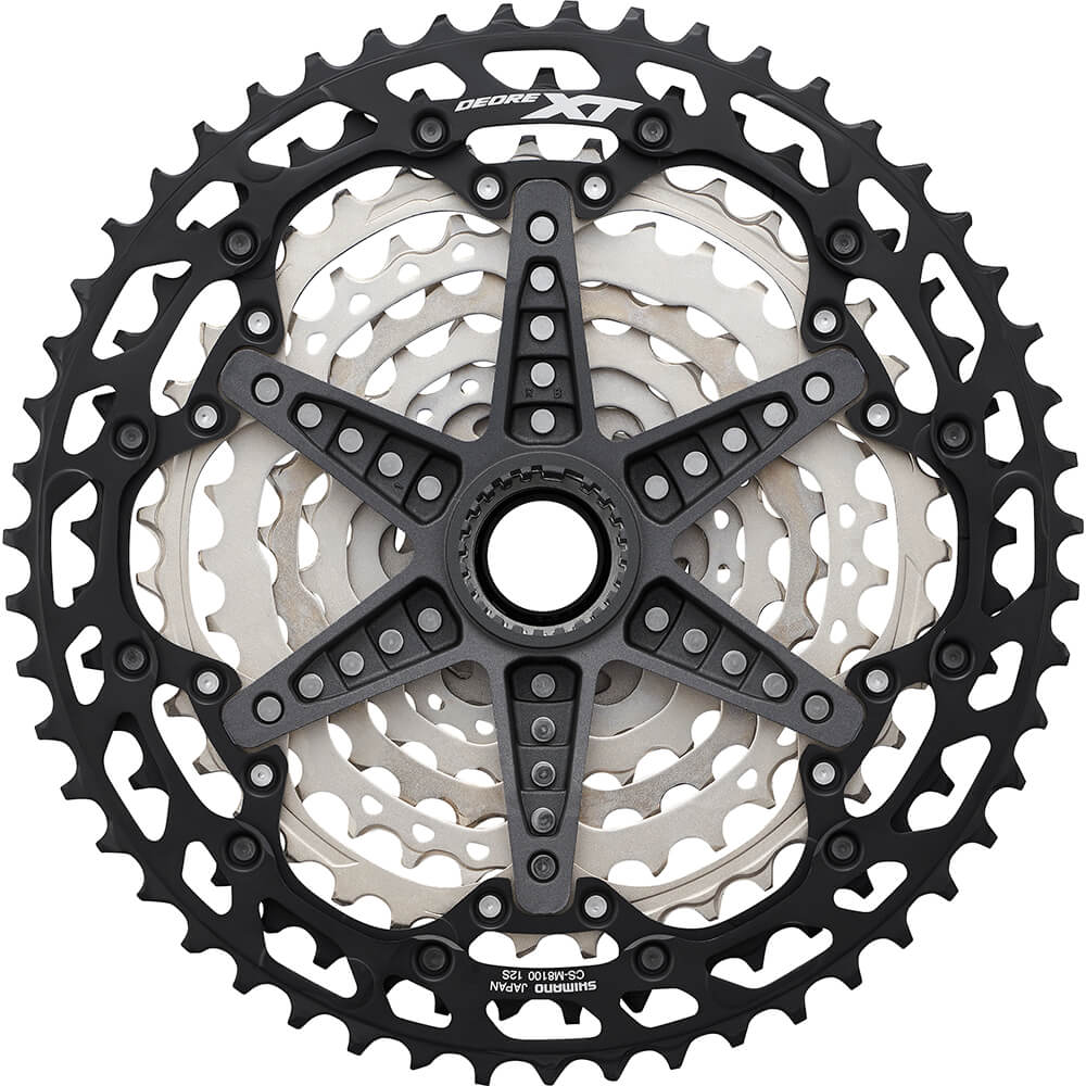 Shimano XT CS-M8100 12 Speed Cassette - Shimano Micro Spline - 10-51T - 12 Speed