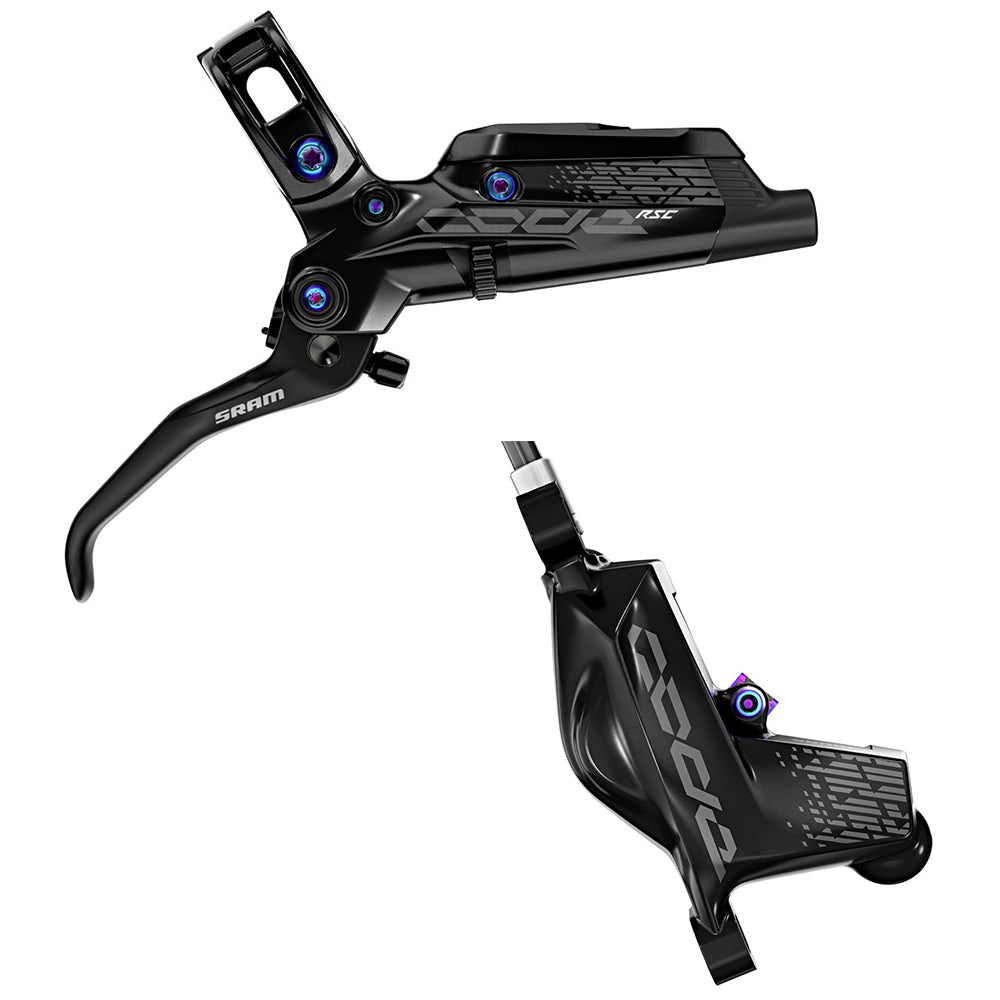 SRAM Code RSC Disc Brake - Rear - Left Lever - Rainbow